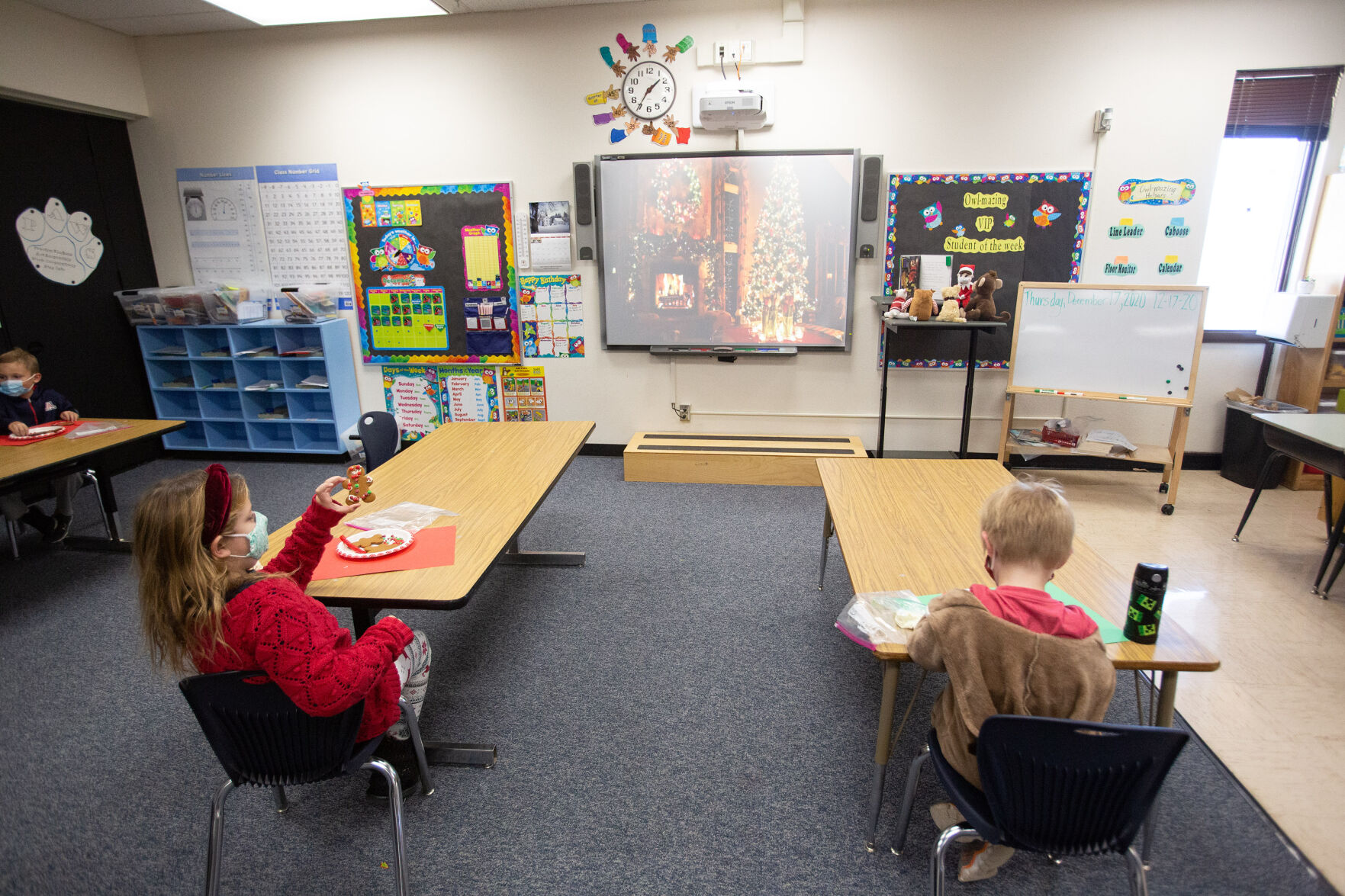 Gingerbread cookies, Mesa Verde Elementary
